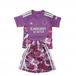 Camisola Arsenal Goleiro Crianca Rosa 2026-2027