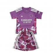 Camisola Arsenal Goleiro Crianca Rosa 2026-2027