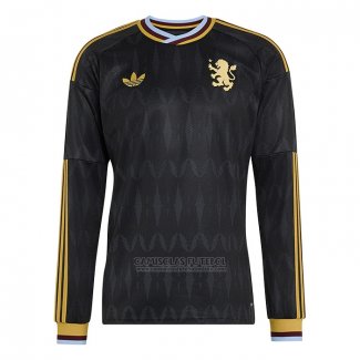 Camisola Aston Villa 2º Manga Comprida 2026-2027
