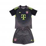 Camisola Bayern de Munique Goleiro Crianca 2025-2026 Preto