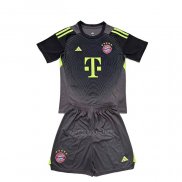 Camisola Bayern de Munique Goleiro Crianca 2025-2026 Preto