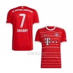 Camisola Bayern de Munique Jogador Gnabry 1º 2022-2023