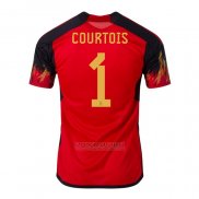 Camisola Belgica Jogador Courtois 1º 2022
