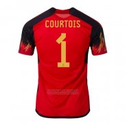 Camisola Belgica Jogador Courtois 1º 2022