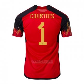 Camisola Belgica Jogador Courtois 1º 2022