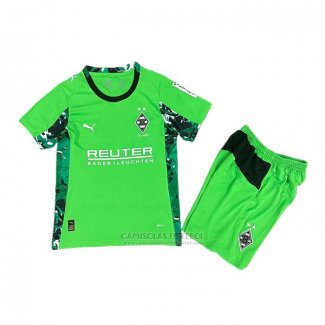 Camisola Borussia Monchengladbach 2º Crianca 2025-2026