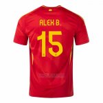 Camisola Espanha Jogador Alex B. 1º 2024