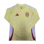 Camisola Espanha 2º Manga Comprida 2024