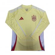 Camisola Espanha 2º Manga Comprida 2024