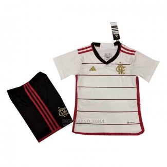 Camisola Flamengo 2º Crianca 2023