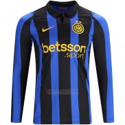 Camisola Inter de Milao 1º Manga Comprida 2026-2027