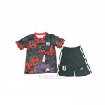 Camisola Japao Anime Crianca 2025-2026 Preto Vermelho
