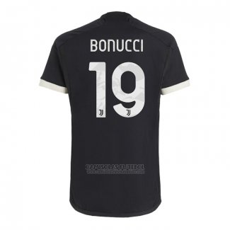 Camisola Juventus Jogador Bonucci 3º 2023-2024