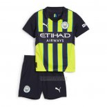 Camisola Manchester City 2º Crianca 2024-2025