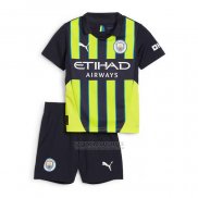 Camisola Manchester City 2º Crianca 2024-2025