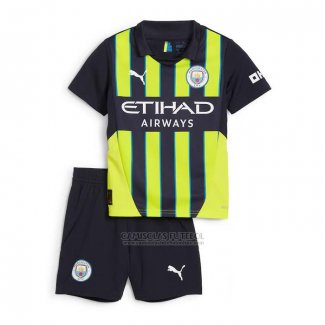 Camisola Manchester City 2º Crianca 2024-2025