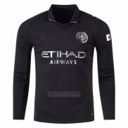 Camisola Manchester City 2º Manga Comprida 2025-2026