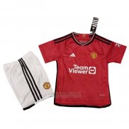 Camisola Manchester United 1º Crianca 2023-2024