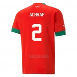 Camisola Marrocos Jogador Achraf 1º 2022