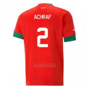 Camisola Marrocos Jogador Achraf 1º 2022