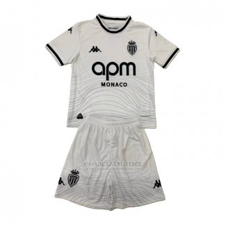 Camisola Monaco 3º Crianca 2024-2025