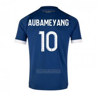 Camisola Olympique Marsella Jogador Aubameyang 2º 2023-2024