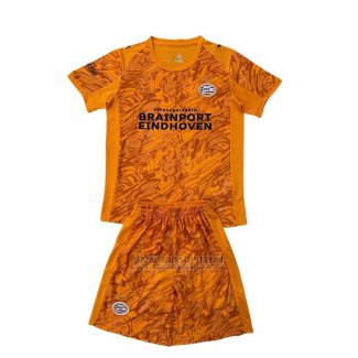 Camisola PSV Goleiro Crianca 2025-2026 Laranja