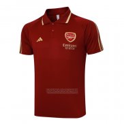 Camisola Polo del Arsenal 2023-2024 Vermelho