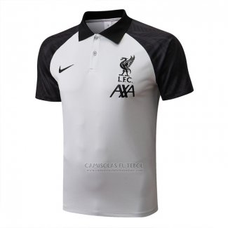 Camisola Polo del Liverpool 2022-2023 Cinza