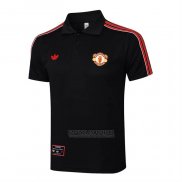 Camisola Polo del Manchester United 2025-2026 Preto