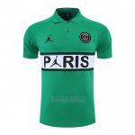 Camisola Polo del Paris Saint-Germain Jordan 2022-2023 Verde