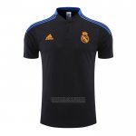 Camisola Polo del Real Madrid 2022-2023 Preto Y Azul