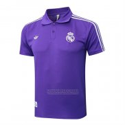 Camisola Polo del Real Madrid 2025-2026 Purpura