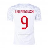 Camisola Polonia Jogador Lewandowski 1º 2022