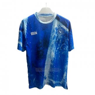 Camisola Pre Match del Naples 2025-2026 Azul