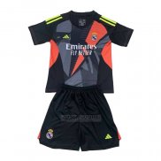 Camisola Real Madrid Goleiro 2º Crianca 2024-2025