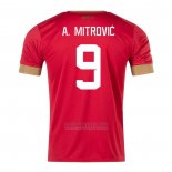 Camisola Serbia Jogador A.mitrovic 1º 2022