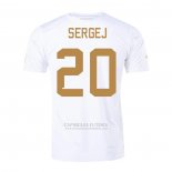 Camisola Serbia Jogador Sergej 2º 2022