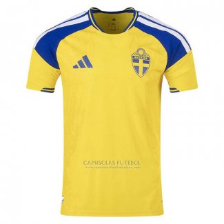Camisola Suecia 1º Authentic 2026