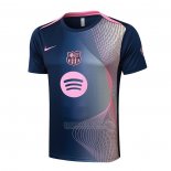 Camisola de Treinamento Barcelona 2025-2026 Azul Rosa