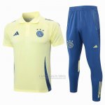 Conjunto Polo del Ajax 2024-2025 Amarelo