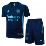 Fato de Treino Arsenal Manga Curta 2025-2026 Azul - Calcas Curta