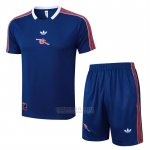 Fato de Treino Arsenal Manga Curta 2025-2026 Azul - Calcas Curta