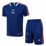 Fato de Treino Arsenal Manga Curta 2025-2026 Azul - Calcas Curta