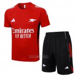 Fato de Treino Arsenal Manga Curta 2025-2026 Vermelho - Calcas Curta
