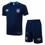 Fato de Treino Gremio Manga Curta 2025-2026 Azul Oscuro - Calcas Curta