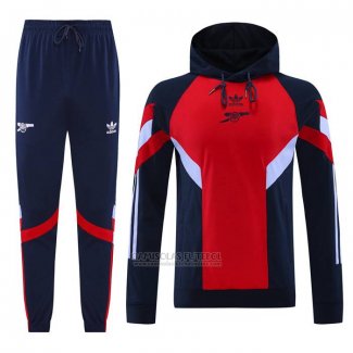 Fato de Treino Hoodie Arsenal 2024 Vermelho