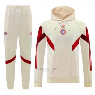 Fato de Treino Hoodie Bayern de Munique 2024 Amarelo
