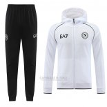 Fato de Treino Hoodie Naples 2023-2024 Branco