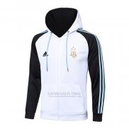 Jaqueta Hoodie Argentina 2022-2023 Branco